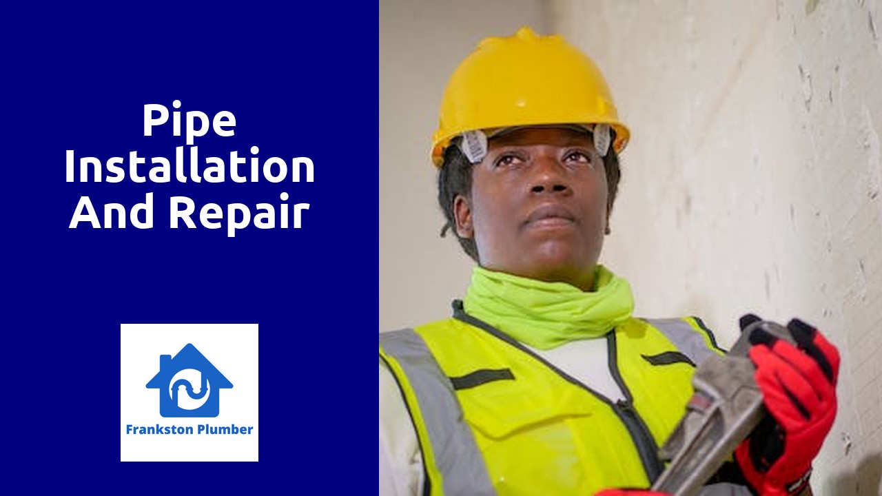 Pipe installation and repair
