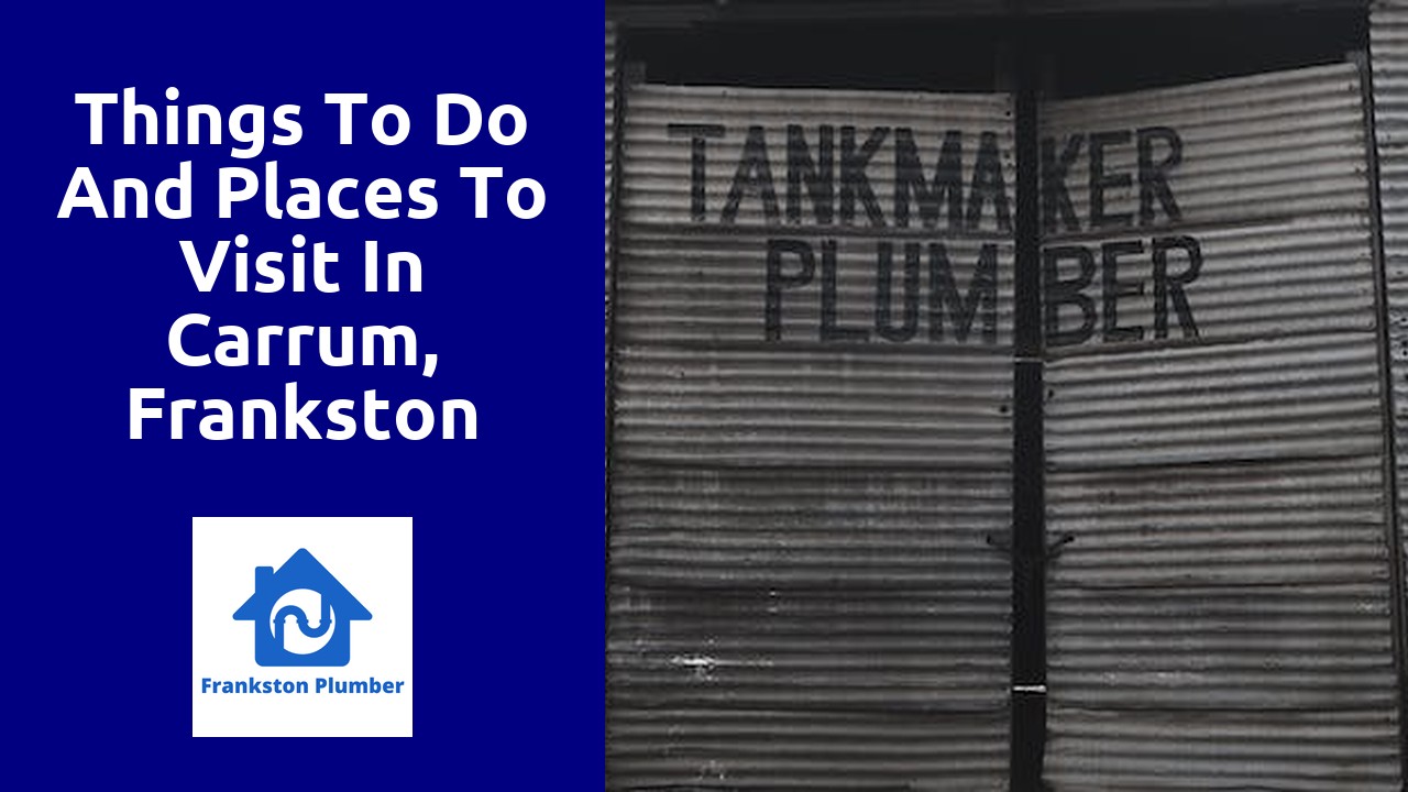 Things to do and places to visit in Carrum, Frankston